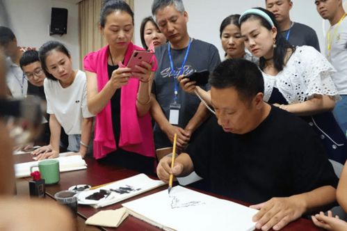 一墨一世界 山水画 东西 浙江省中小学教师水墨画培训圆满落幕