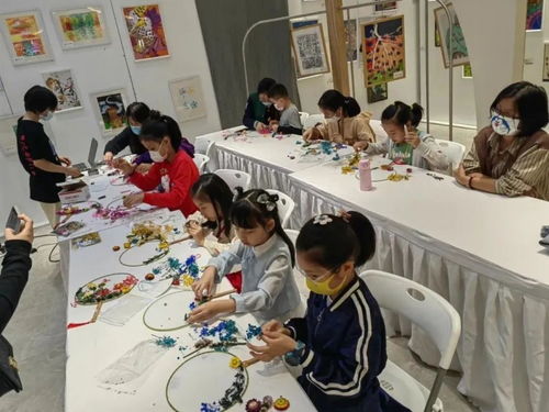 童心点亮未来 2022artlink艺术花园远程公益教育成果展在长宁大融城开幕